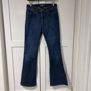 Lucky Brand Charlotte Kick Flare Jean | Dark Blue Wash